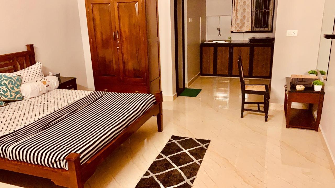 Stan-Inn, North Goa, Vagator, With Strong Wifi,Free Private Parking & Kitchen, Can Cook Where You Stay Exteriör bild