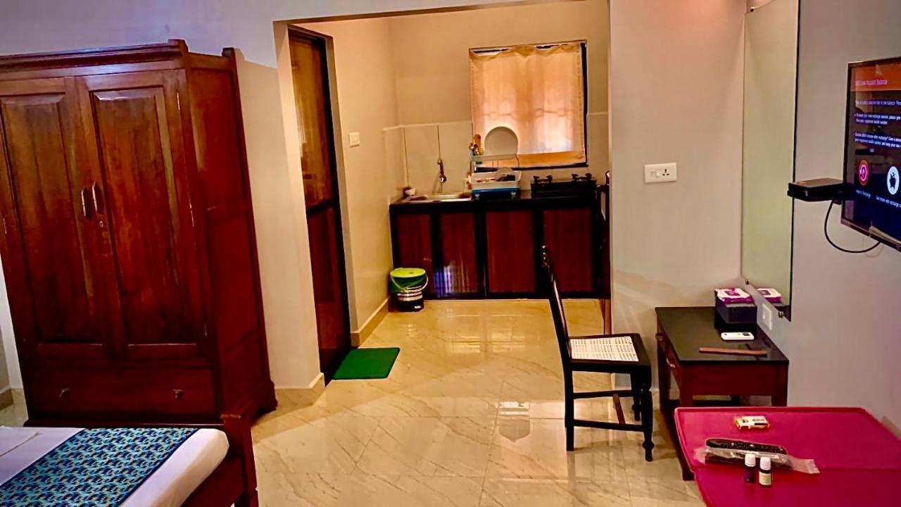 Stan-Inn, North Goa, Vagator, With Strong Wifi,Free Private Parking & Kitchen, Can Cook Where You Stay Exteriör bild